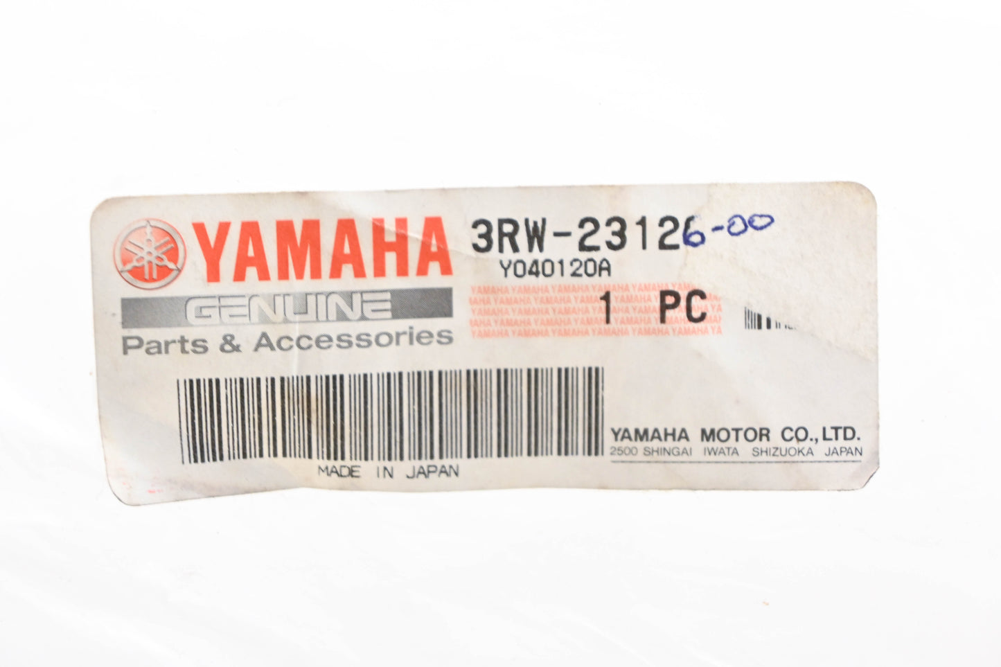 New OEM Yamaha 3RW-23126-00-00 Silver Left Front Fork Outer Tube NOS