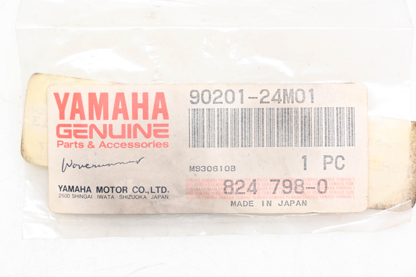 New OEM Yamaha 90201-24M01-00 Plate Washer NOS