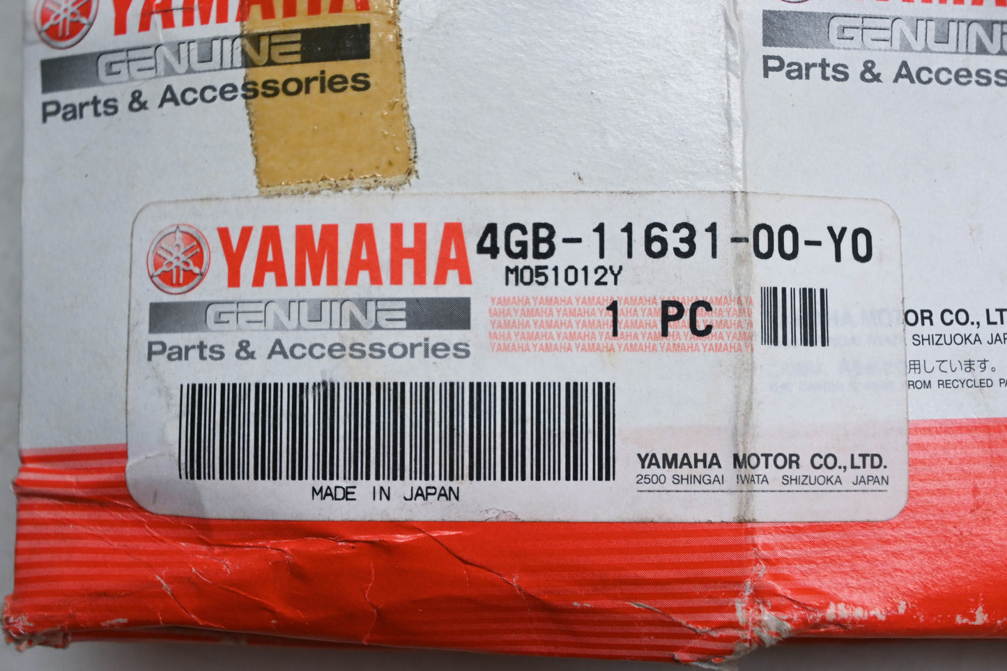 New OEM Yamaha 4GB-11631-00-Y0 Piston NOS