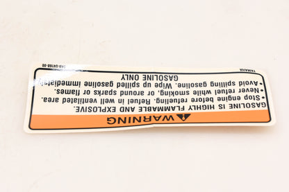 New OEM Yamaha GA9-U416B-00-00 Warning Label Decal NOS