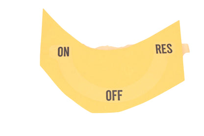 New OEM Yamaha FJ0-64183-70-00 On Off Reservoir Label Decal NOS