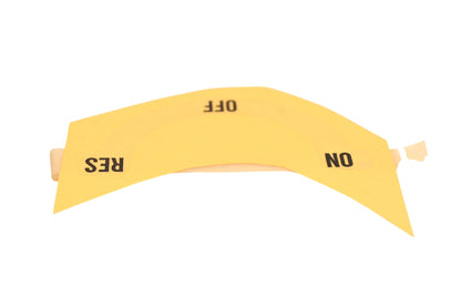 New OEM Yamaha FJ0-64183-70-00 On Off Reservoir Label Decal NOS
