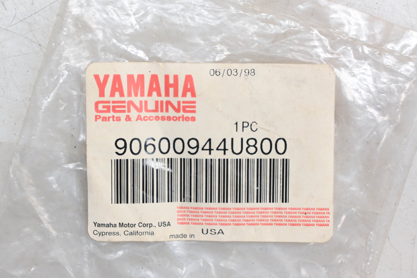 New OEM Yamaha 90600-944U8-00 Clamp NOS