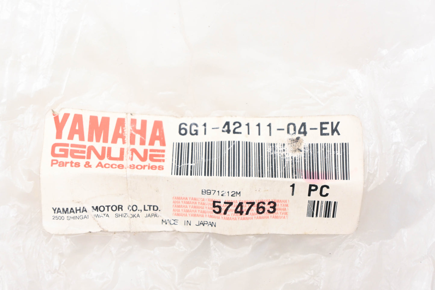 New OEM Yamaha 6G1-42111-04-EK Steering Handle NOS