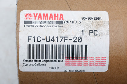New OEM Yamaha F1C-U417F-20-00 Graphic Decal NOS