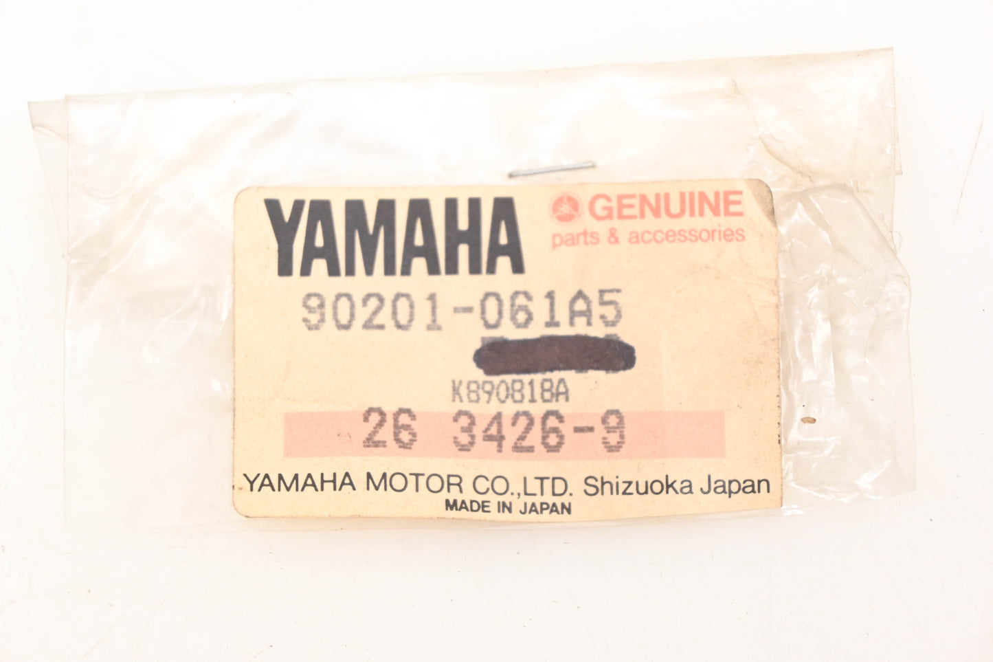 New OEM Yamaha 90201-061A5-00 Plate Washers Qty 2 NOS