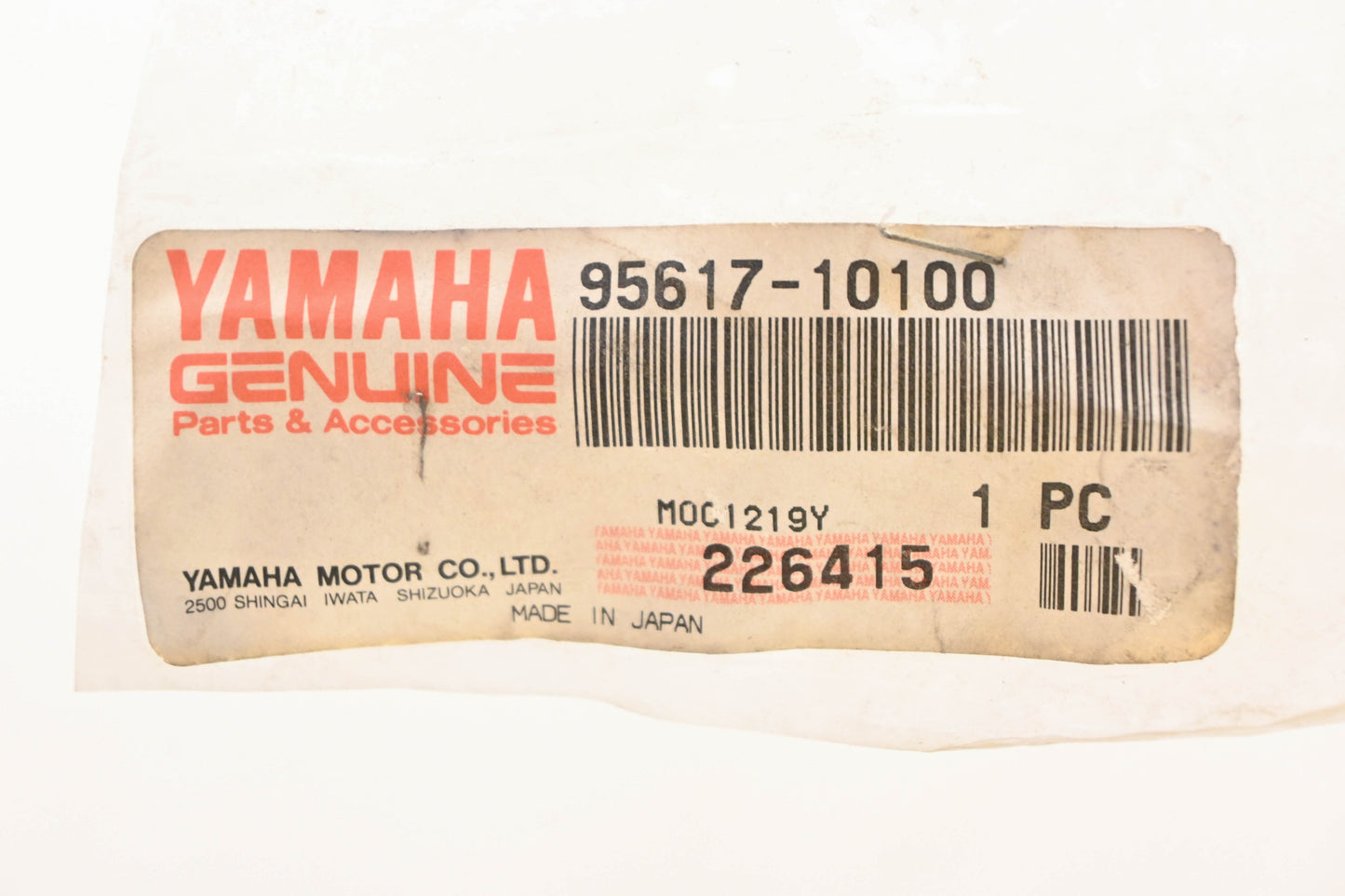 New OEM Yamaha 95617-10100-00 U-Nut NOS