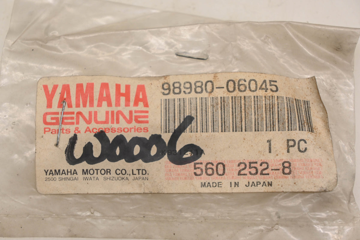 New OEM Yamaha 98980-06045-00 Binding Screw NOS