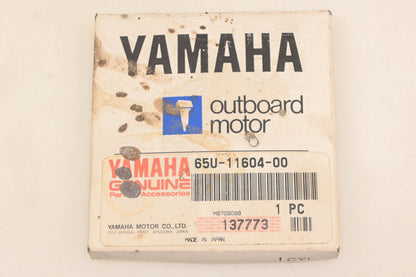 New OEM Yamaha 65U-11604-00-00 Piston Ring Kit NOS