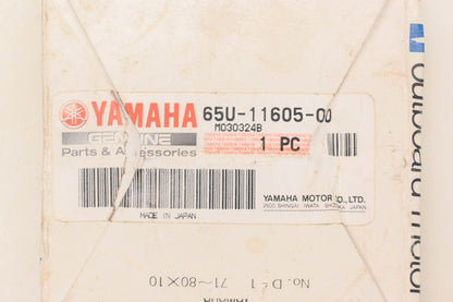 New OEM Yamaha 65U-11605-00-00 Piston Ring Kit NOS