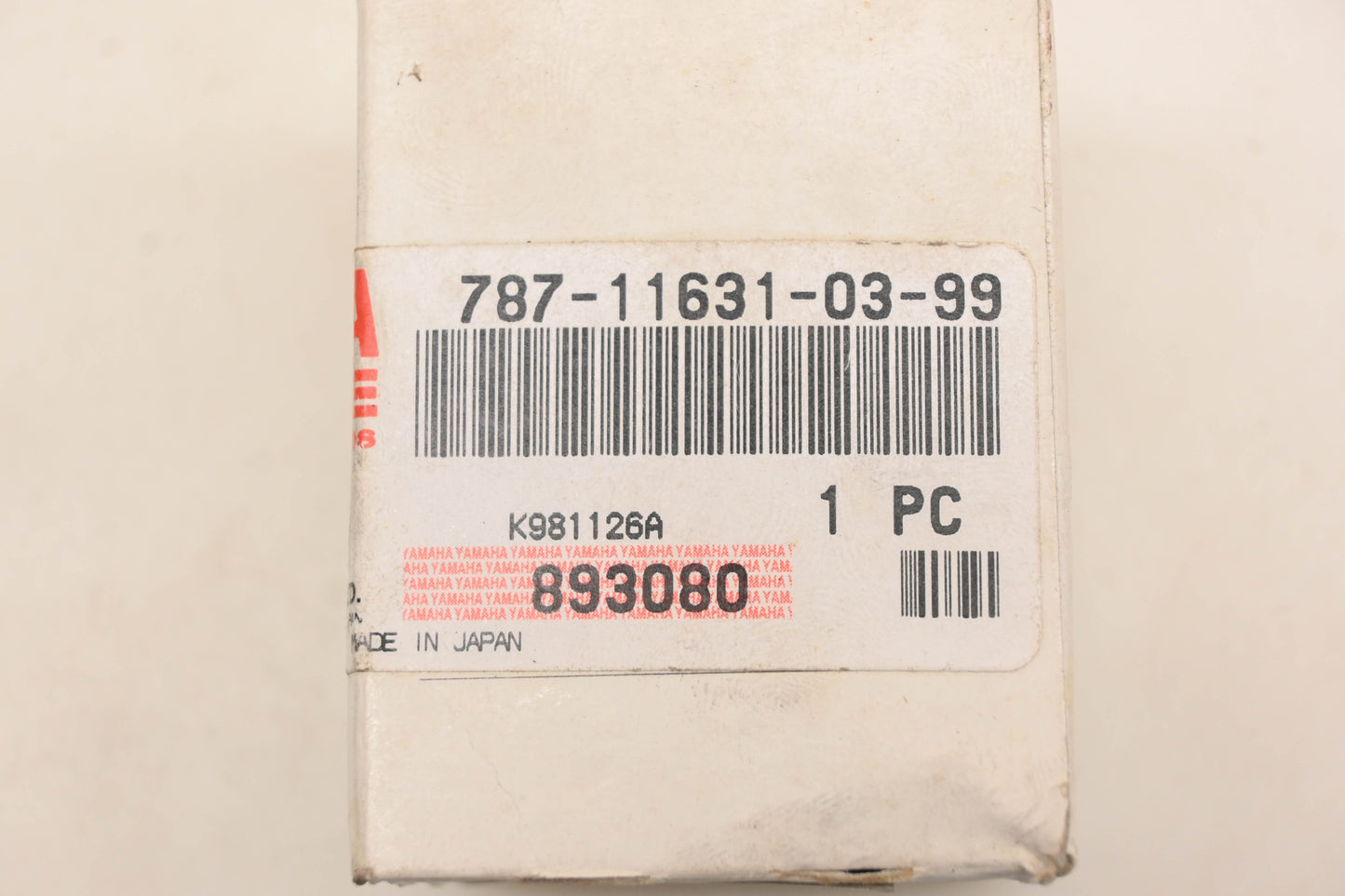 New OEM Yamaha 787-11631-03-99 Piston 51.99mm With Ring NOS