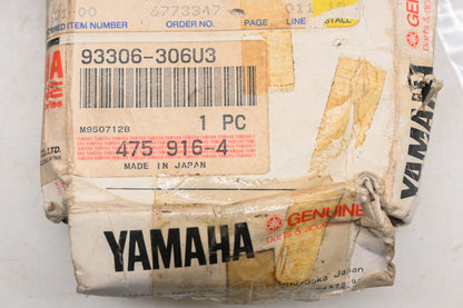 New OEM Yamaha 93306-306U3-00 Koyo Deep Groove Ball Bearing NOS