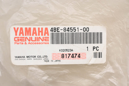 New OEM Yamaha 4BE-84551-00-00 License Bracket NOS
