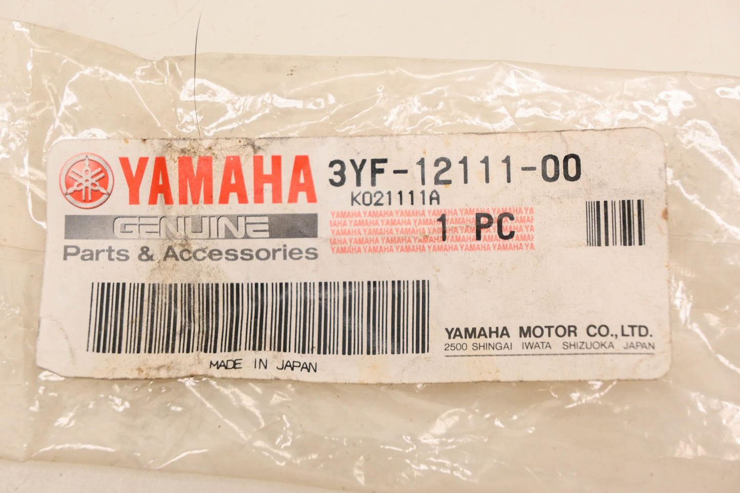 New OEM Yamaha 3YF-12111-00-00 Intake Valve NOS