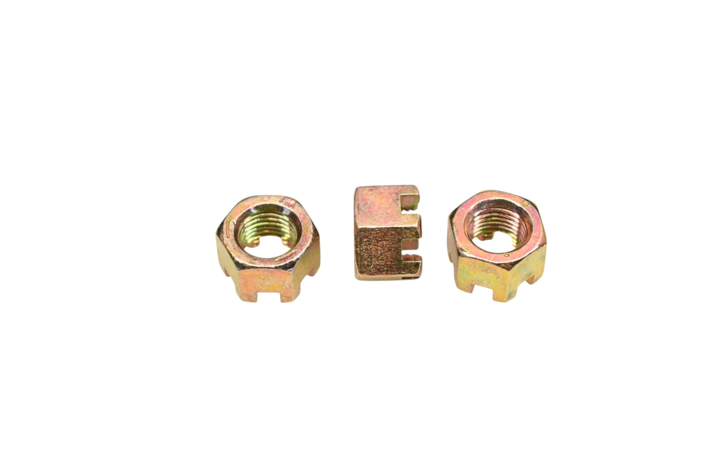 New OEM Polaris 7542438 Castle Nuts Qty 3 NOS