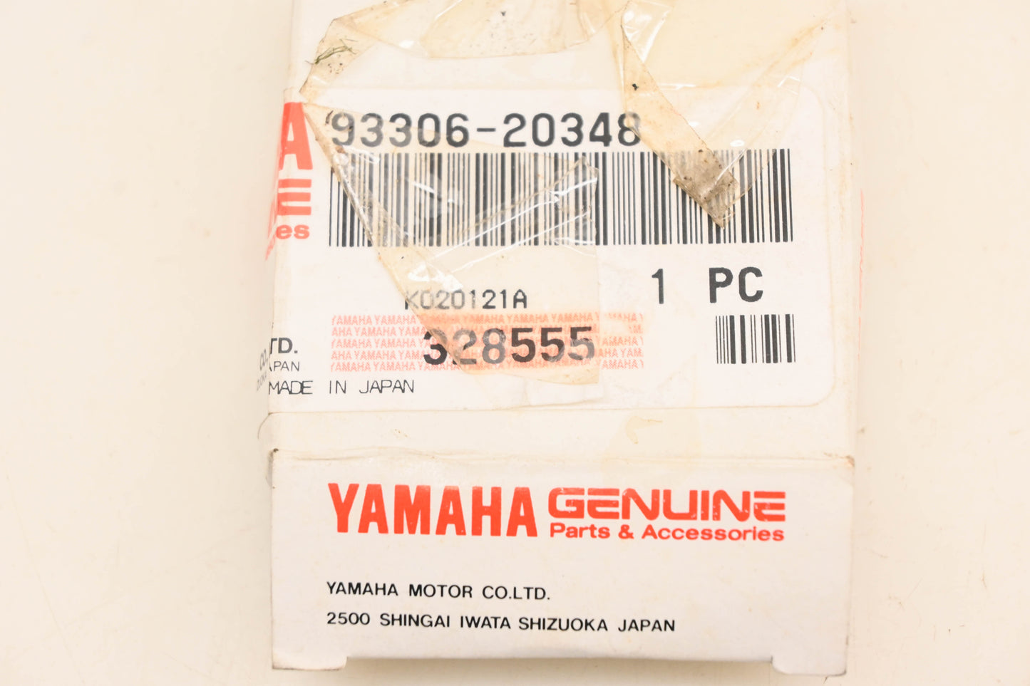 New OEM Yamaha 93306-20346-00 Sealed Wheel Bearing NOS