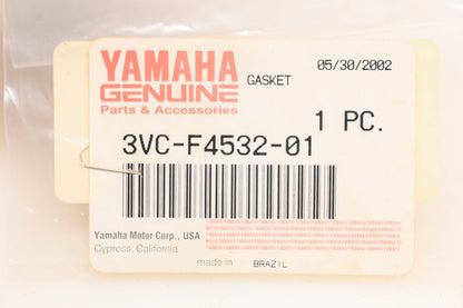 New OEM Yamaha 3VC-F4532-01-00 Gasket NOS