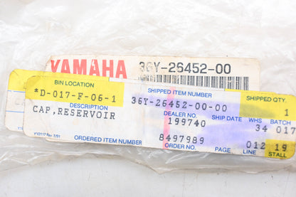 New OEM Yamaha 36Y-26452-00-00 Reservoir Cap NOS