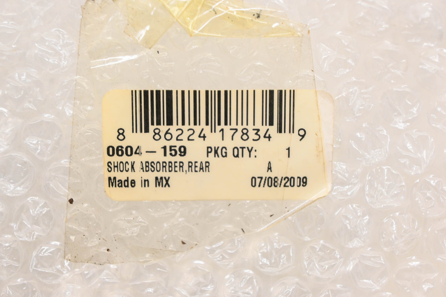 New OEM Arctic Cat 0604-159 Ryde FX Black Shock Absorber Assembly NOS