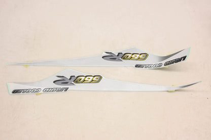 New OEM Yamaha 5LP-2165A-02-00 Liquid Cooled 660R Emblem Decal Kit NOS