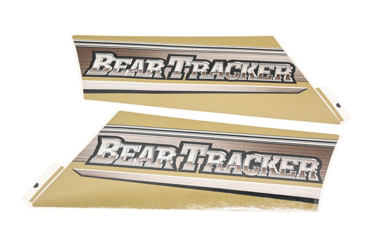 New OEM Yamaha 4XE-F173G-90-00 Bear Tracker Emblem Decal Kit NOS
