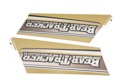New OEM Yamaha 4XE-F173G-90-00 Bear Tracker Emblem Decal Kit NOS