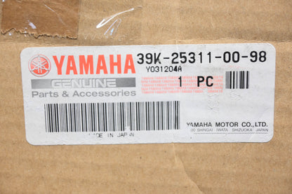 New OEM Yamaha 39K-25311-00-98 Black Rear Wheel Hub NOS