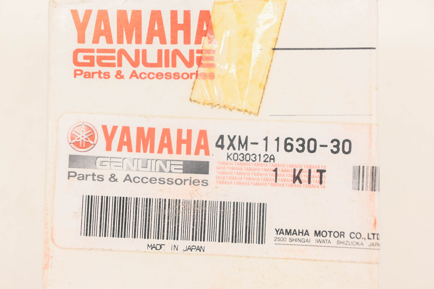 New OEM Yamaha 4XM-11630-30-00 Piston STD Kit NOS