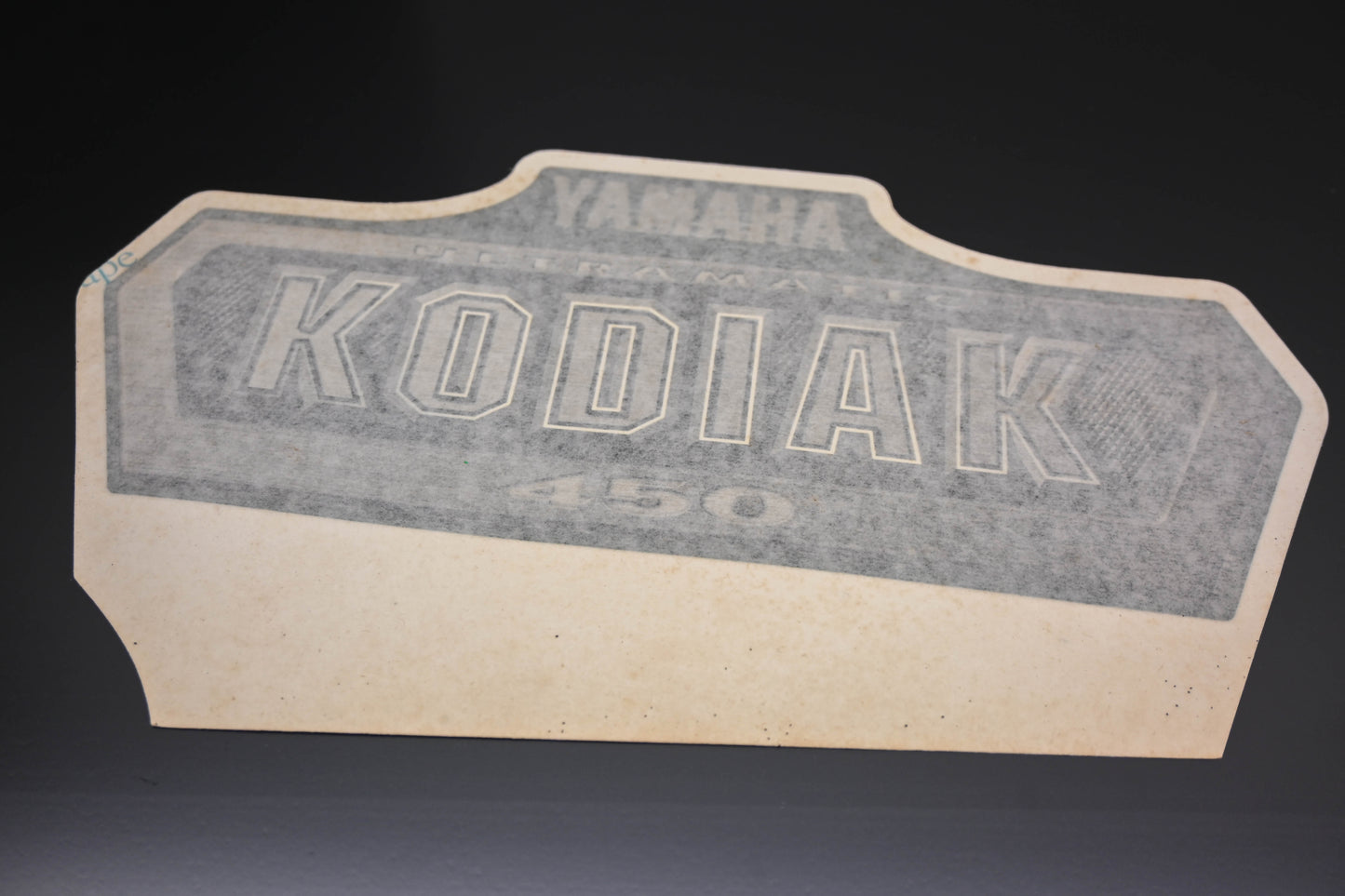 New OEM Yamaha 5ND-F1781-10-00 Kodiak 450 Emblem Decal NOS