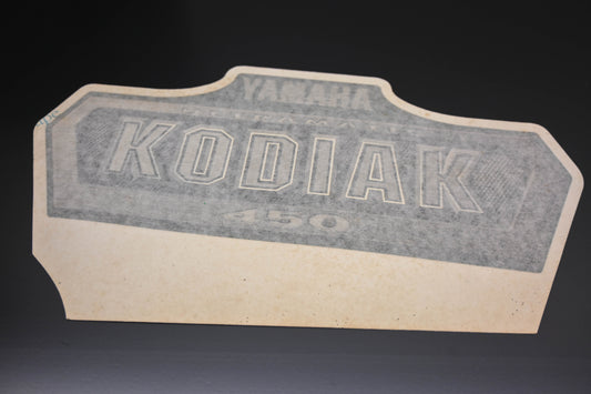 New OEM Yamaha 5ND-F1781-10-00 Kodiak 450 Emblem Decal NOS