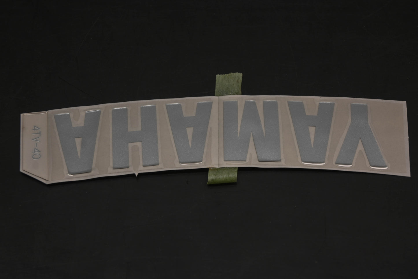 New OEM Yamaha 4TV-2153A-40-00 Emblem Decal NOS
