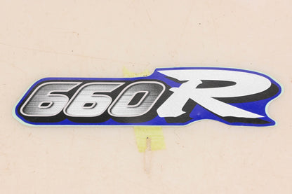 New OEM Yamaha 5LP-2163G-02-00 660R Emblem Decal NOS