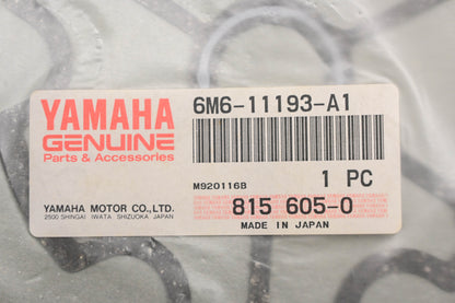 New OEM Yamaha 6M6-11193-A1-00 Cylinder Head Cover Gasket NOS