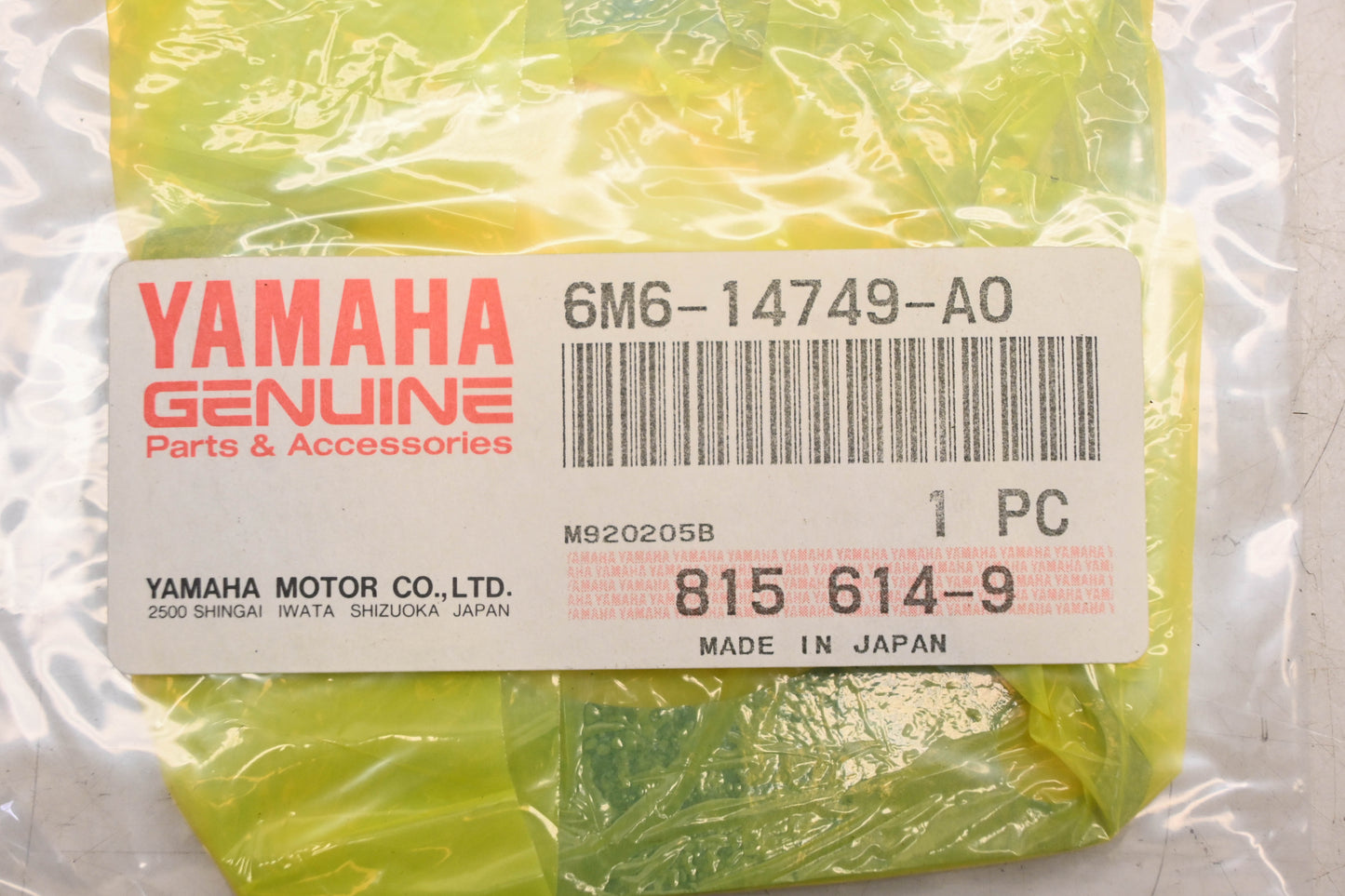 New OEM Yamaha 6M6-14749-A0-00 Muffler Exhaust Gasket NOS