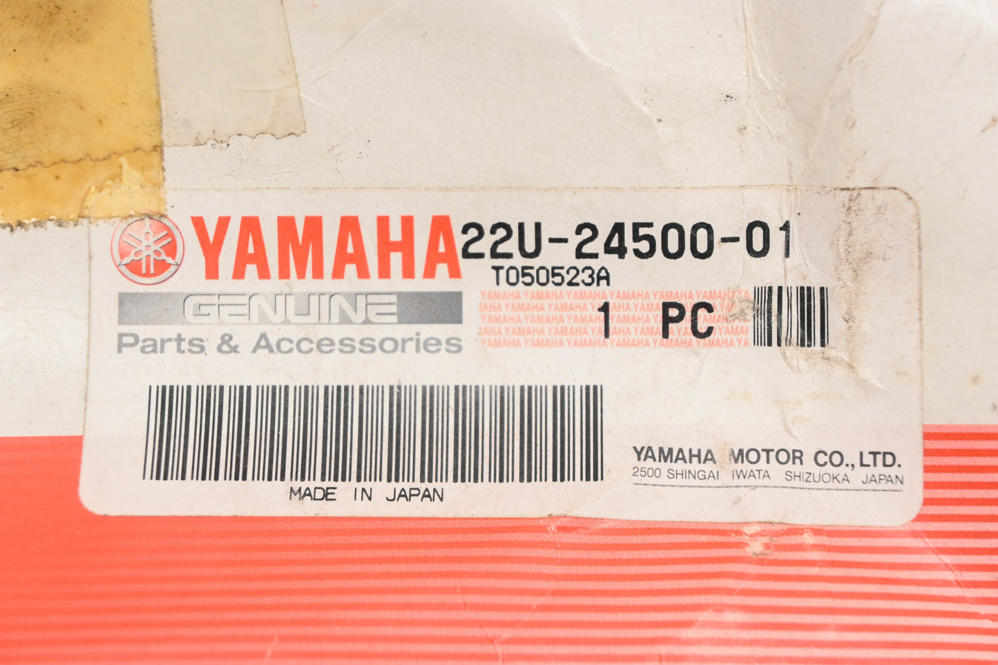 New OEM Yamaha 22U-24500-01-00 Fuel Petcock Valve Assembly NOS