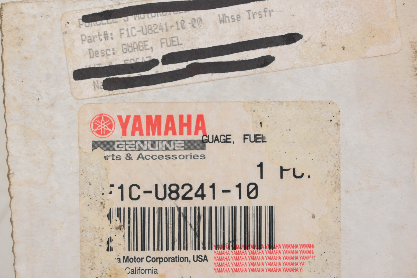 New OEM Yamaha F1C-U8241-10-00 Fuel Gauge Kit NOS