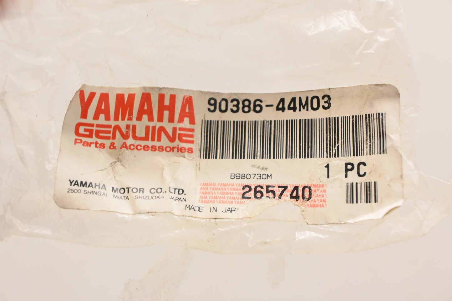 New OEM Yamaha 90386-44M03-00 Bushing NOS