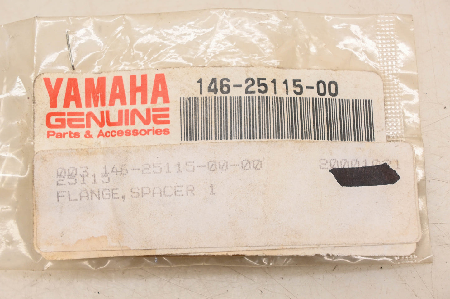 New OEM Yamaha 146-25115-00-00 Flange Spacer NOS