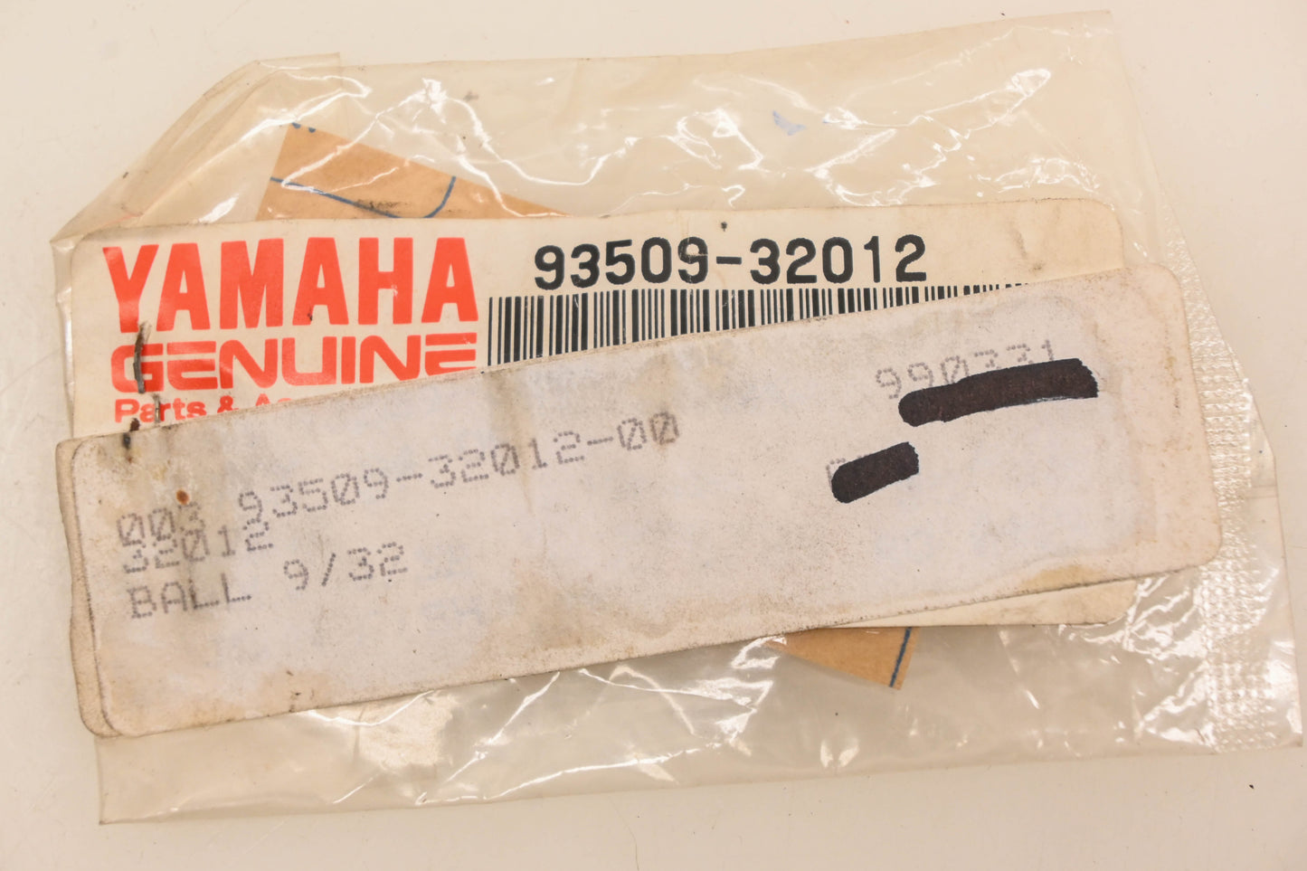 New OEM Yamaha 93509-32012-00 Ball Bearings 9/32" Qty 2 NOS