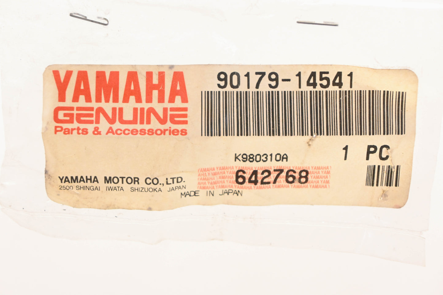 New OEM Yamaha 90179-14541-00 Flange Nut NOS