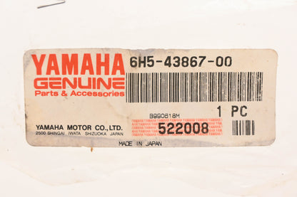 New OEM Yamaha 6H5-43867-00-00 O Ring NOS