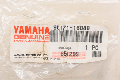 New OEM Yamaha 90171-16048-00 Hex Flange Nut NOS