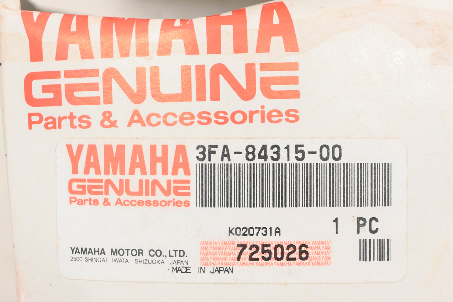 New OEM Yamaha 3FA-84315-00-00 Headlight Rim NOS