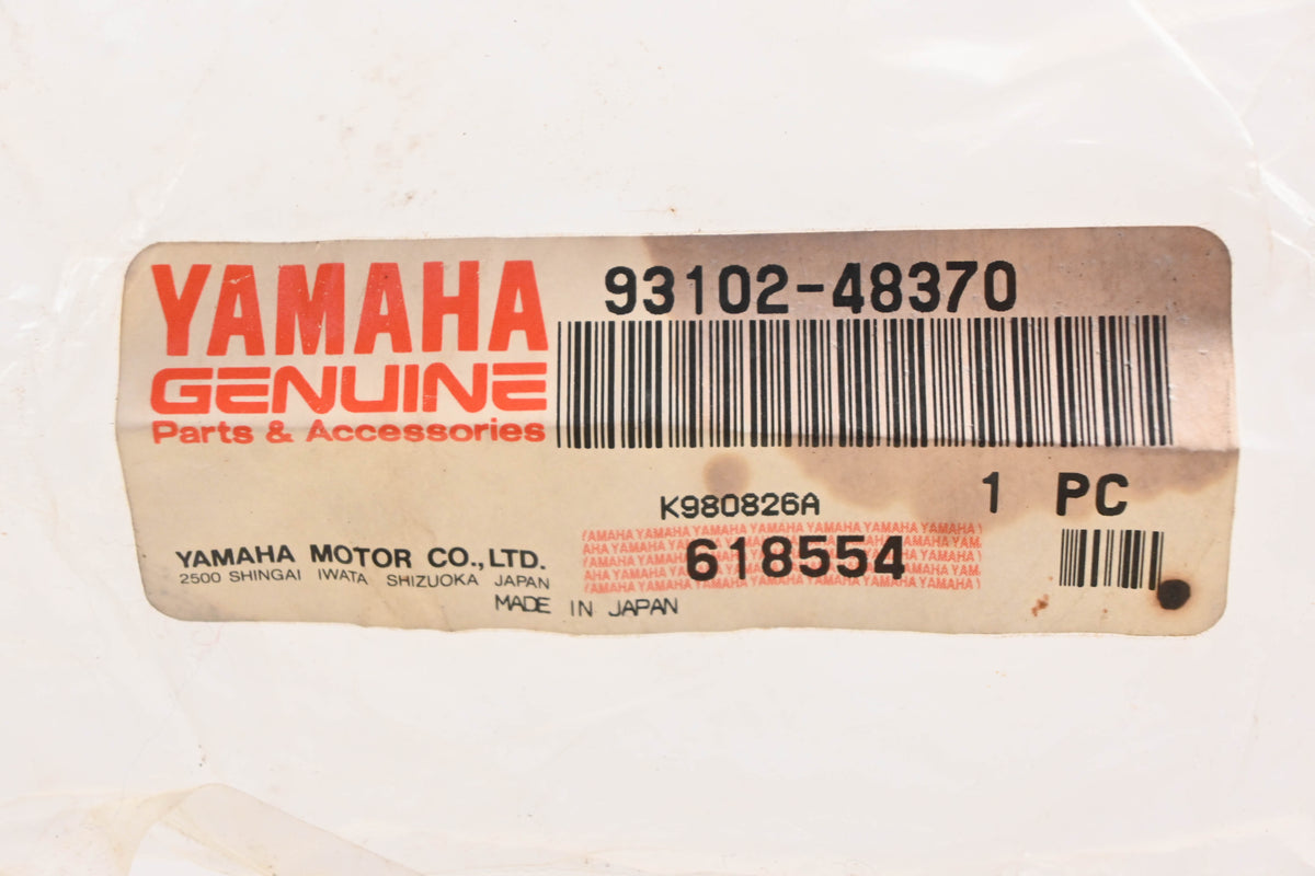 New OEM Yamaha 93102-48370-00 Oil Seal NOS