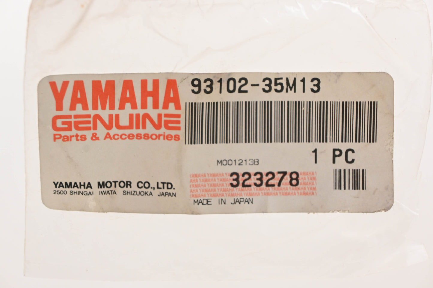 New OEM Yamaha 93102-35M13-00 Oil Seal NOS