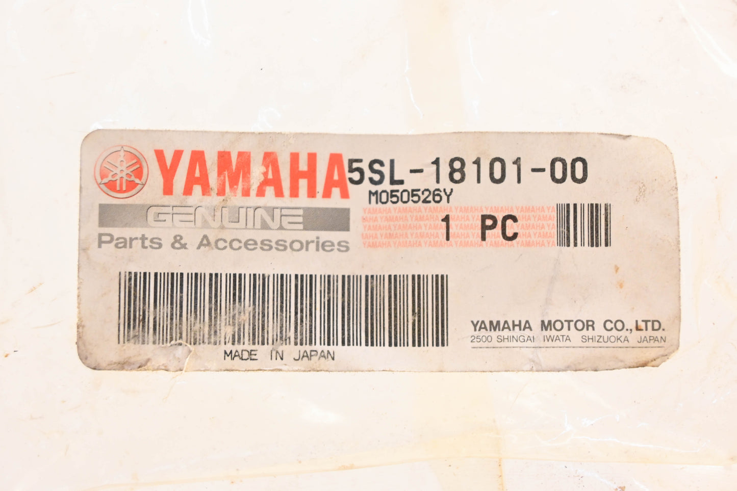 New OEM Yamaha 5SL-18101-00-00 Shift Shaft Assembly NOS