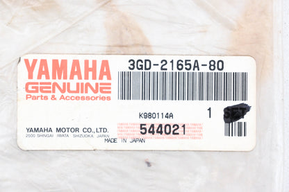 New OEM Yamaha 3GD-2165A-80-00 Warrior YFM350 Rear Fender Graphic Decal Kit NOS