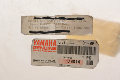 New OEM Yamaha 64T-45813-01-8P Coupling Flange NOS