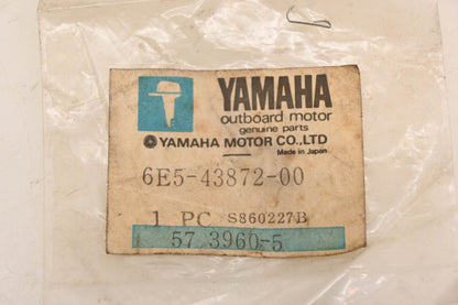 New OEM Yamaha 6E5-43872-00-00 Back Up Ring NOS