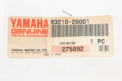 New OEM Yamaha 93210-26001-00 O Ring NOS